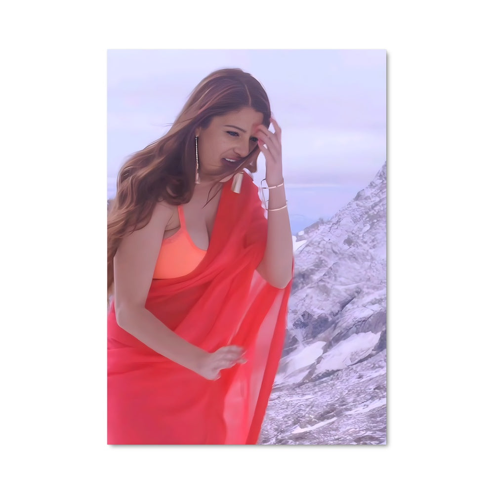 Poster Échappée Rouge