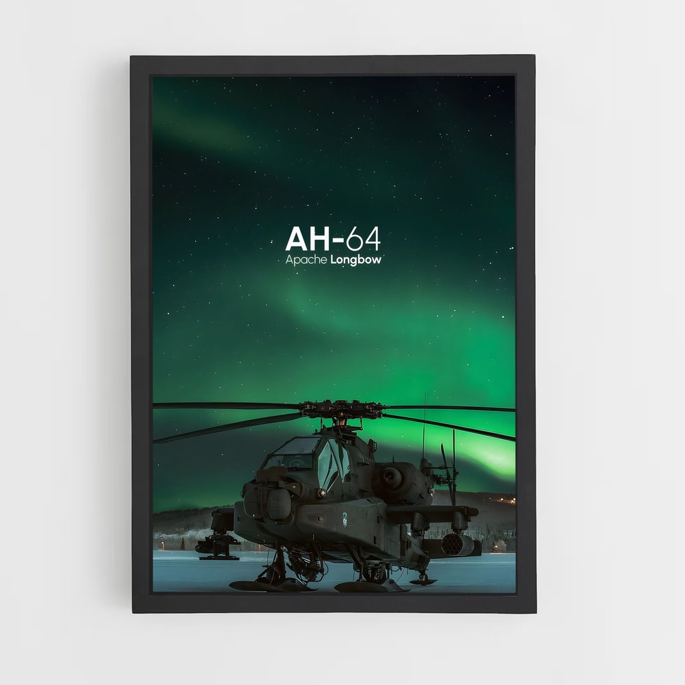 ap-apache ah-64-2 cadre Noir