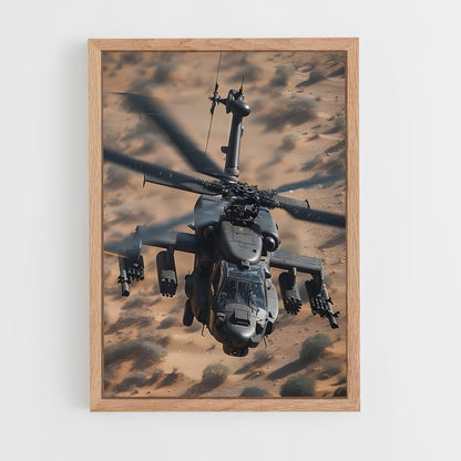 ap-apache ah-64-3 cadre Bois clair