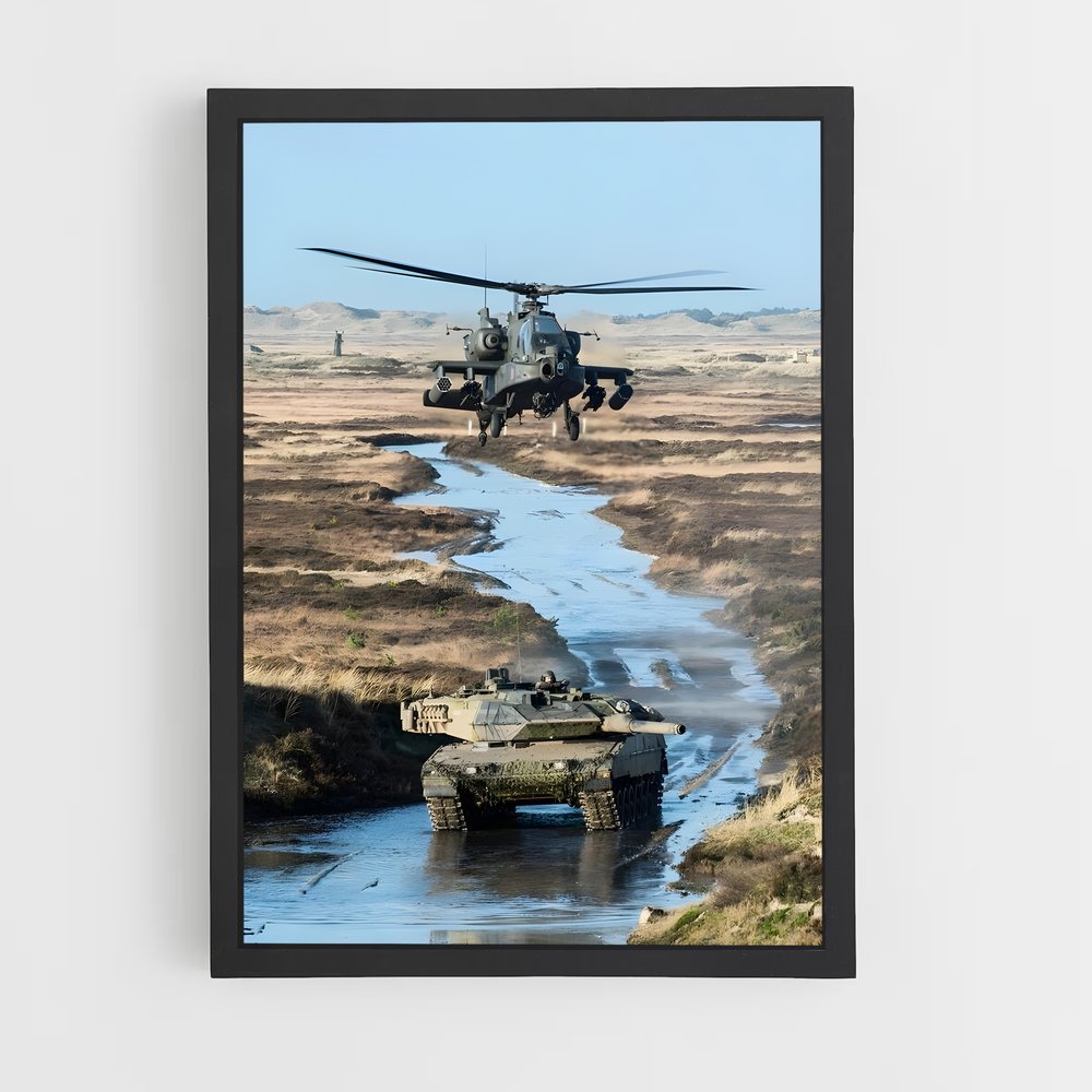 ap-apache ah-64-4 cadre Noir
