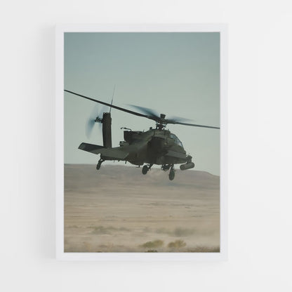 ap-apache ah-64-5 cadre Blanc