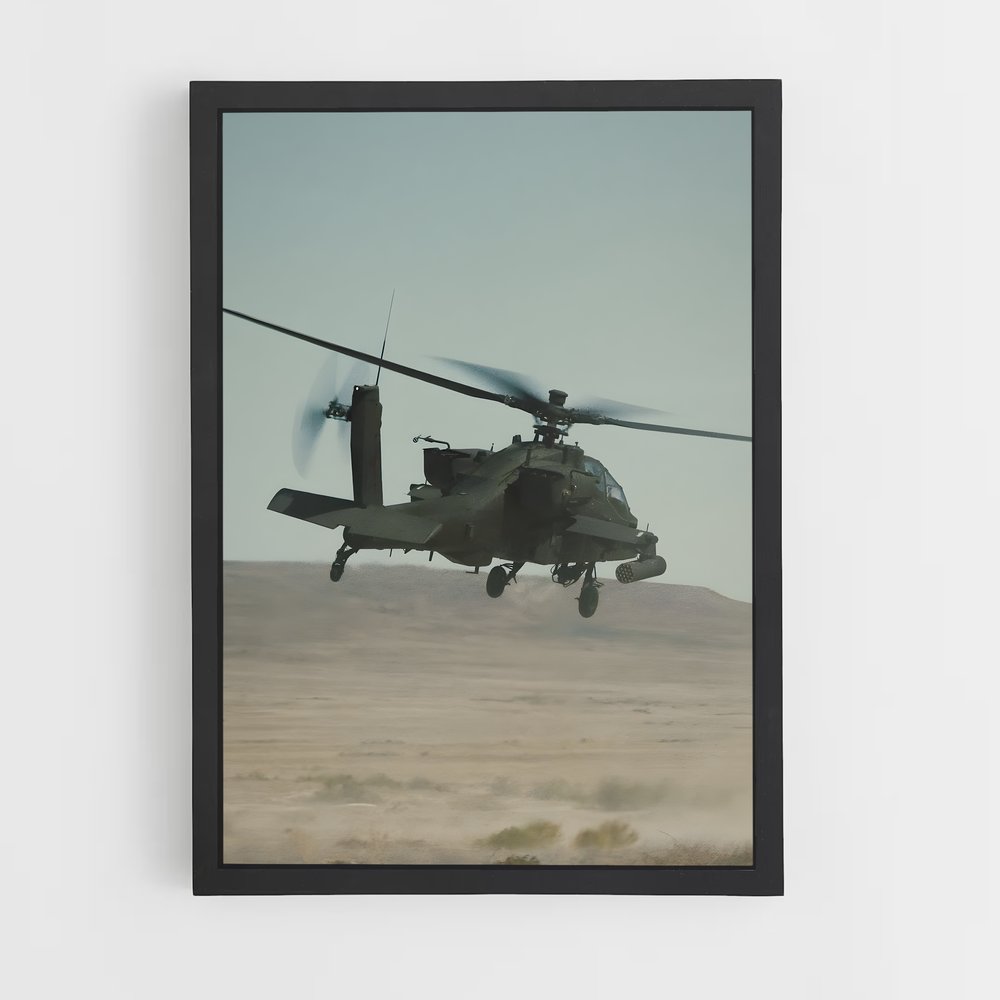 ap-apache ah-64-5 cadre Noir