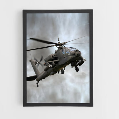ap-apache ah-64-7 cadre Noir