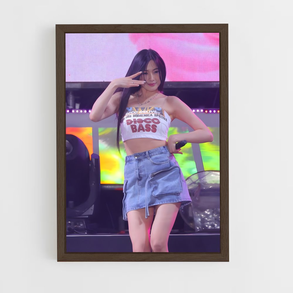 ap-apink-2 cadre Bois foncé