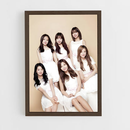 ap-apink-5 cadre Bois foncé