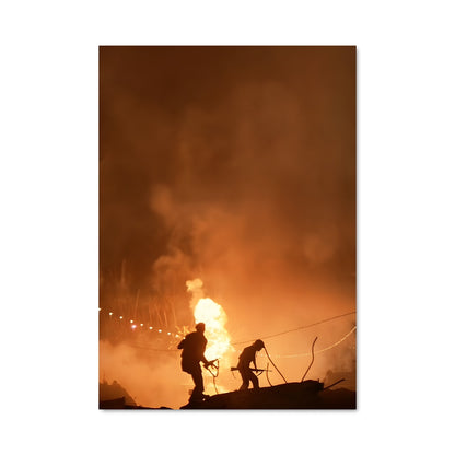 Poster Flames of Valor