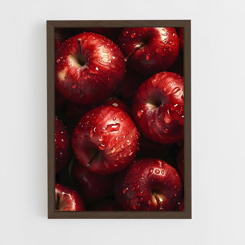 ap-apple-8 cadre Bois foncé