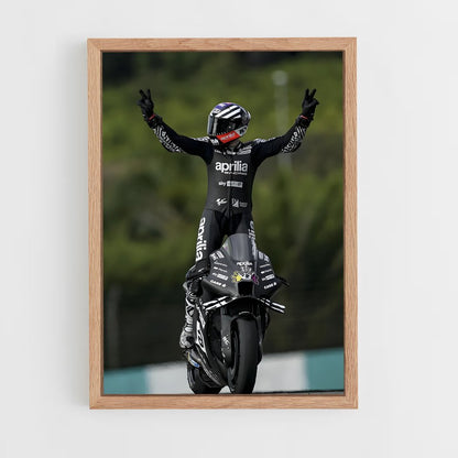 ap-aprilia racing-1 cadre Bois clair