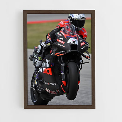 ap-aprilia racing-4 cadre Bois foncé