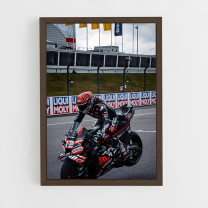 ap-aprilia racing-5 cadre Bois foncé