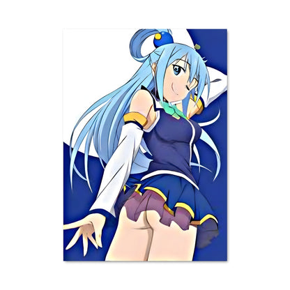 Poster Éclat Aqua
