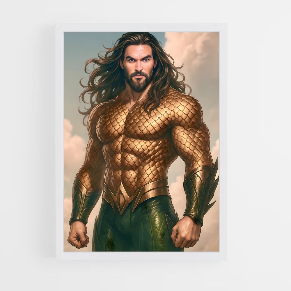 ap-aquaman-14 cadre Blanc