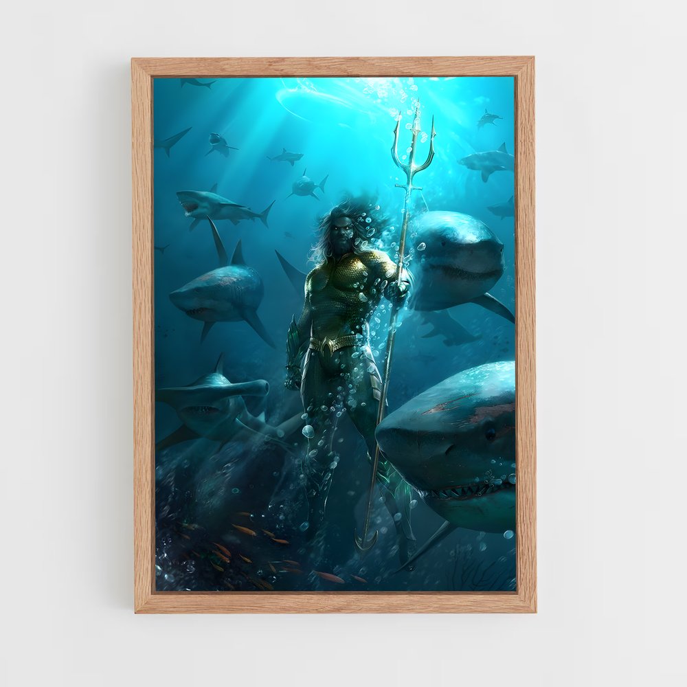 ap-aquaman-9 cadre Bois clair