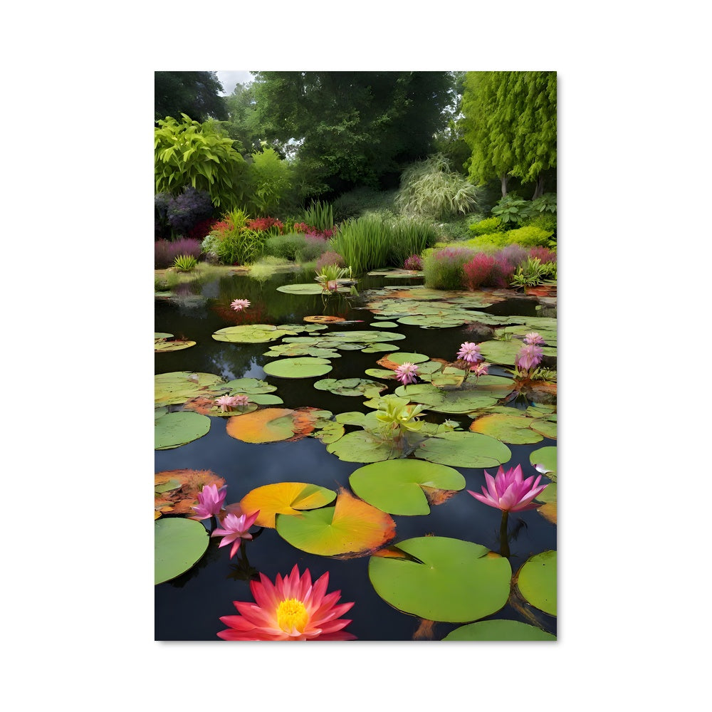 Poster Éclats de Nénuphars