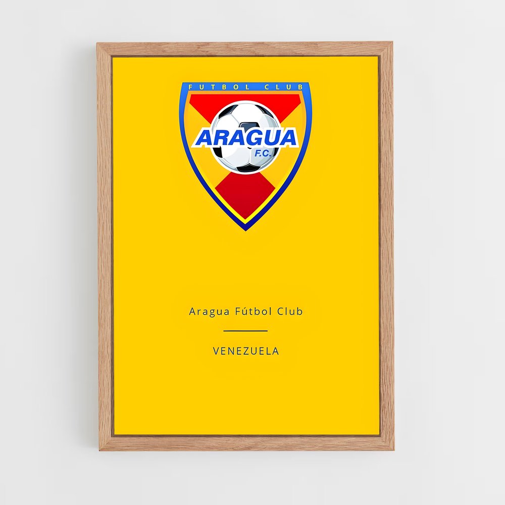 ap-aragua fc-2 cadre Bois clair