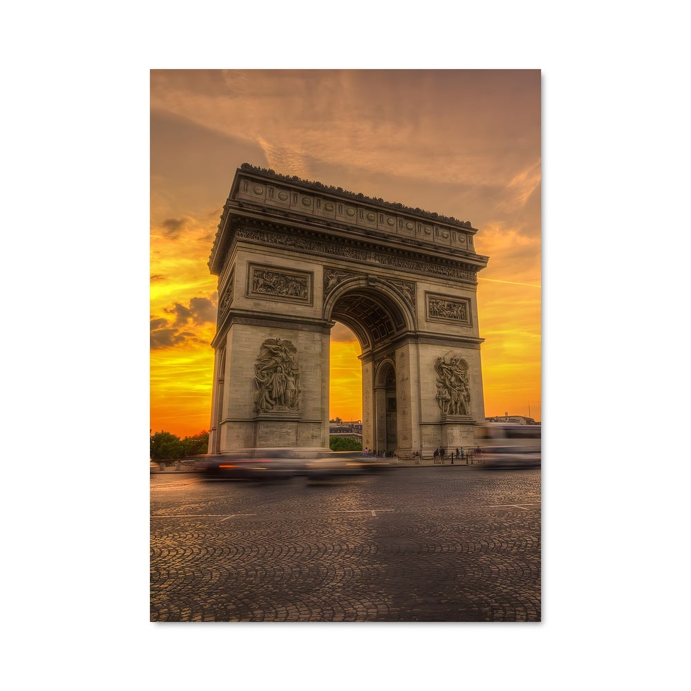 Poster Crépuscule sur l'Arc