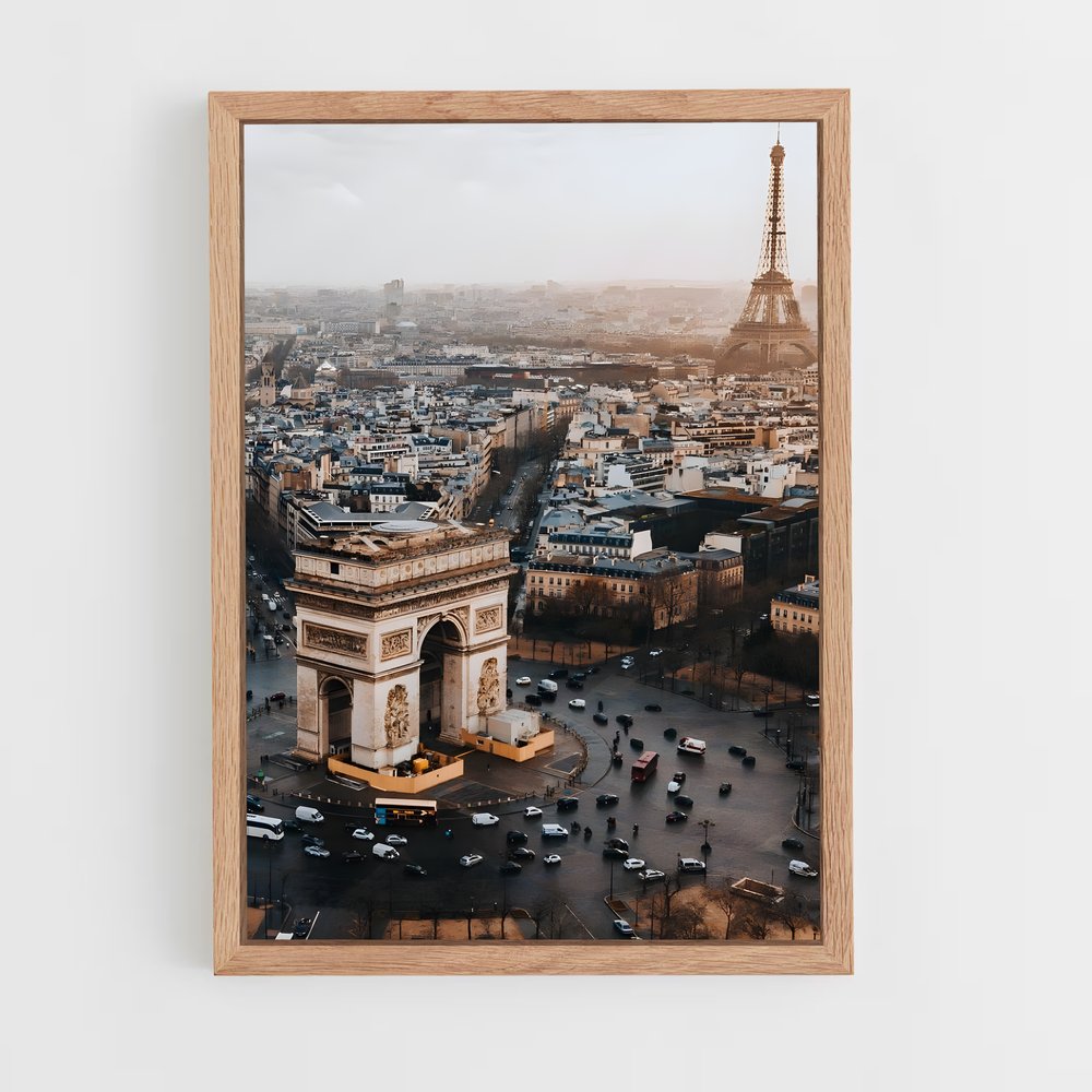 ap-arc de triomphe-1 cadre Bois clair