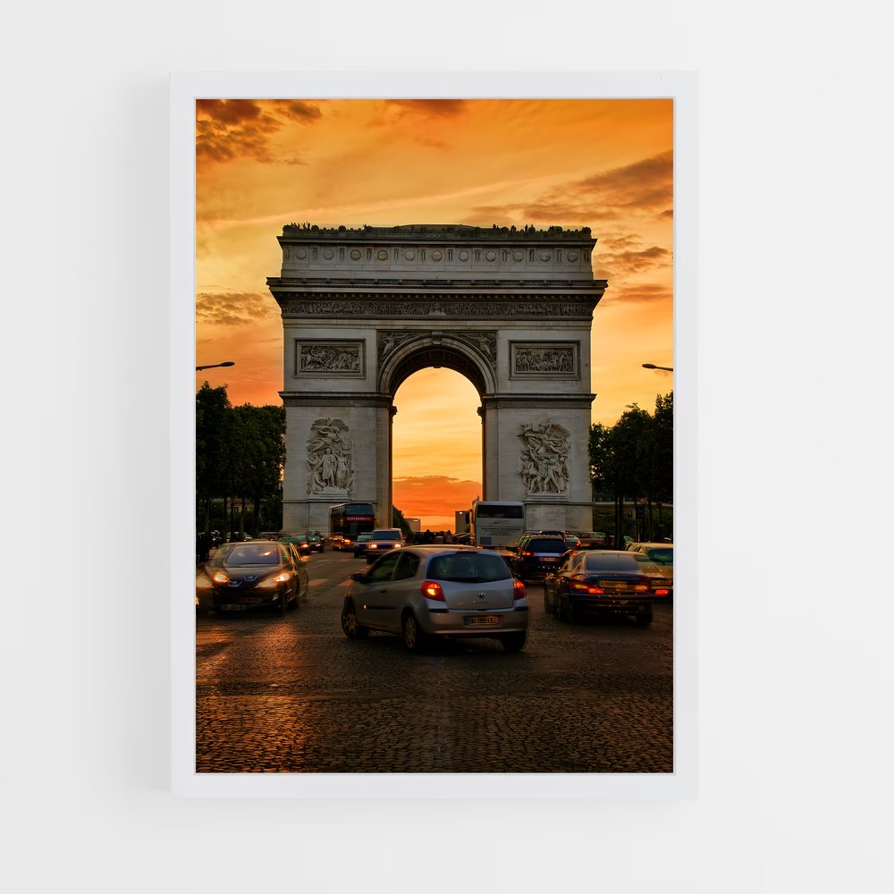 ap-arc de triomphe-3 cadre Blanc