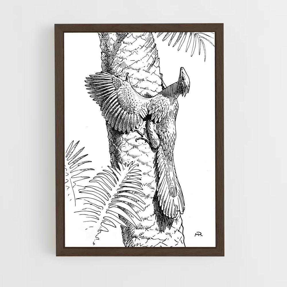 ap-archaeopteryx-3 cadre Bois foncé