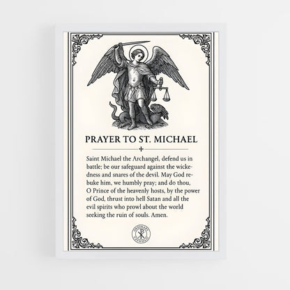 ap-archangel michael-3 cadre Blanc