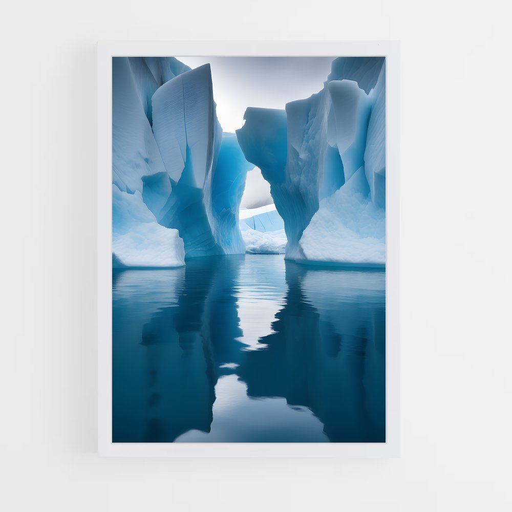 ap-arctic ice-12 cadre Blanc