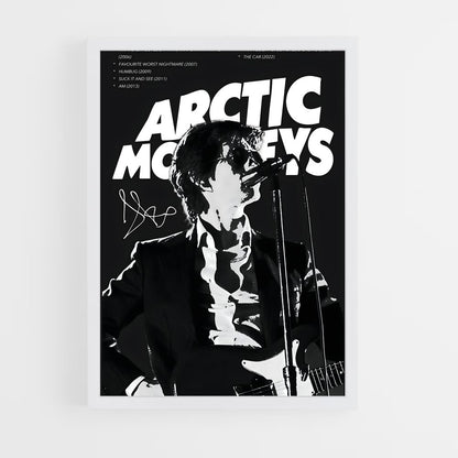 ap-arctic monkeys-2 cadre Blanc