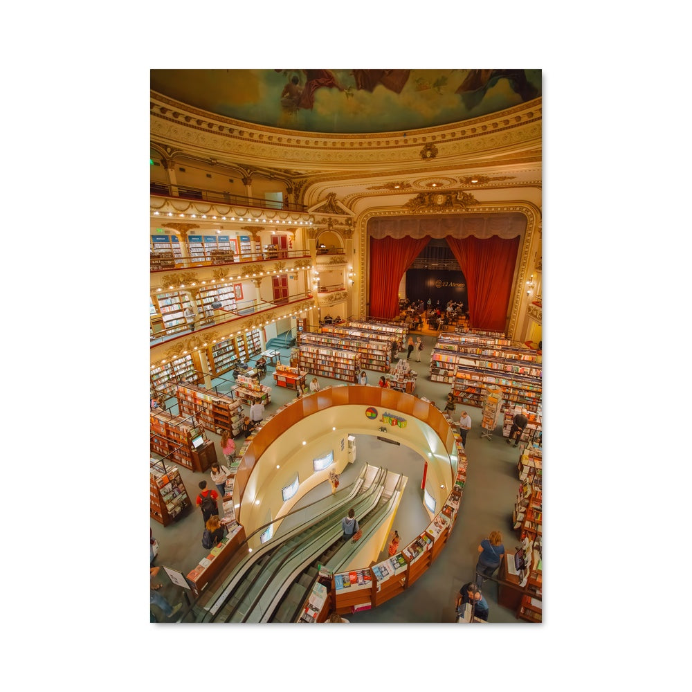 Poster La Bibliothèque Infinie