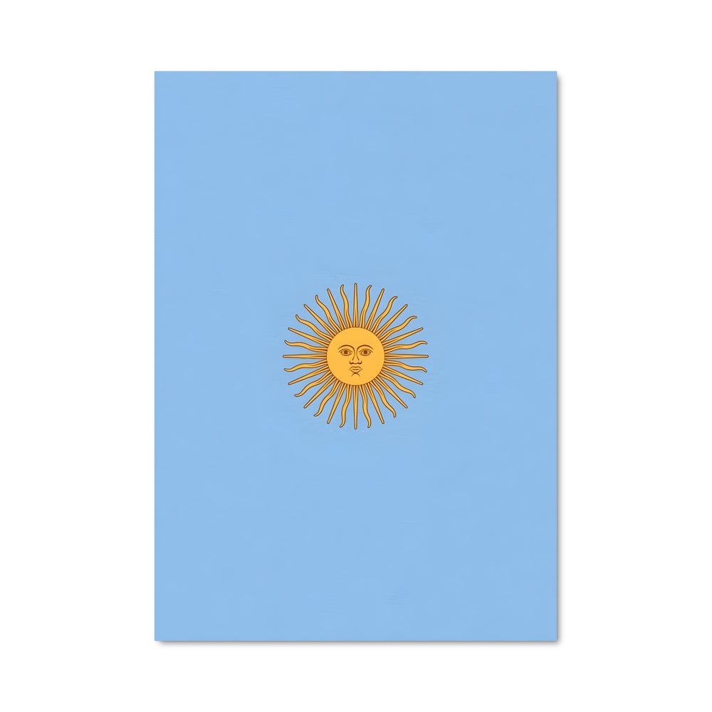 Poster Soleil Argentin