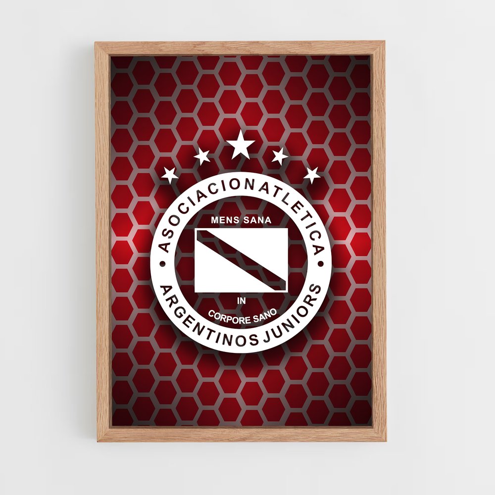 ap-argentinos juniors-4 cadre Bois clair