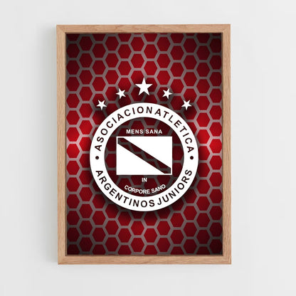 ap-argentinos juniors-4 cadre Bois clair