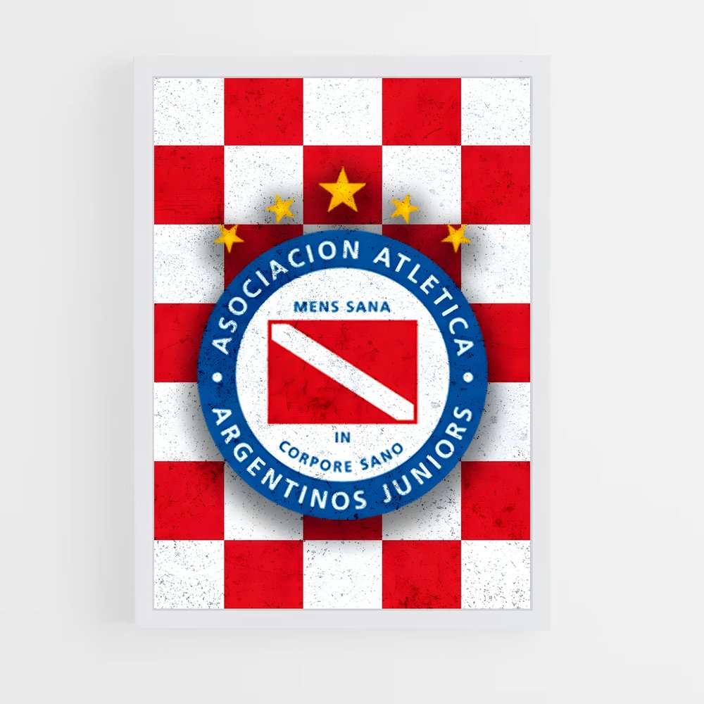 ap-argentinos juniors-6 cadre Blanc
