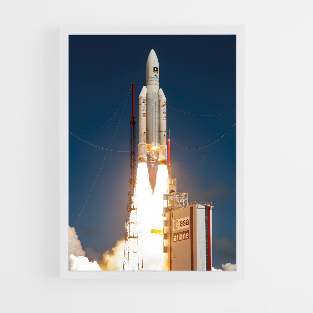 ap-ariane 5-2 cadre Blanc