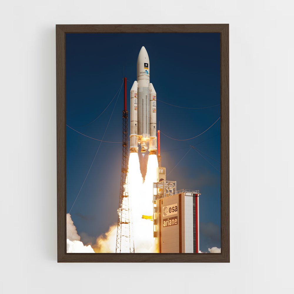 ap-ariane 5-2 cadre Bois foncé
