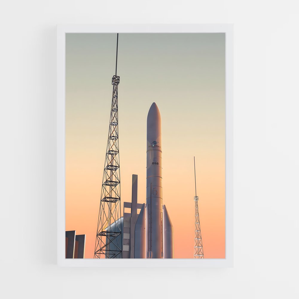 ap-ariane 5-4 cadre Blanc