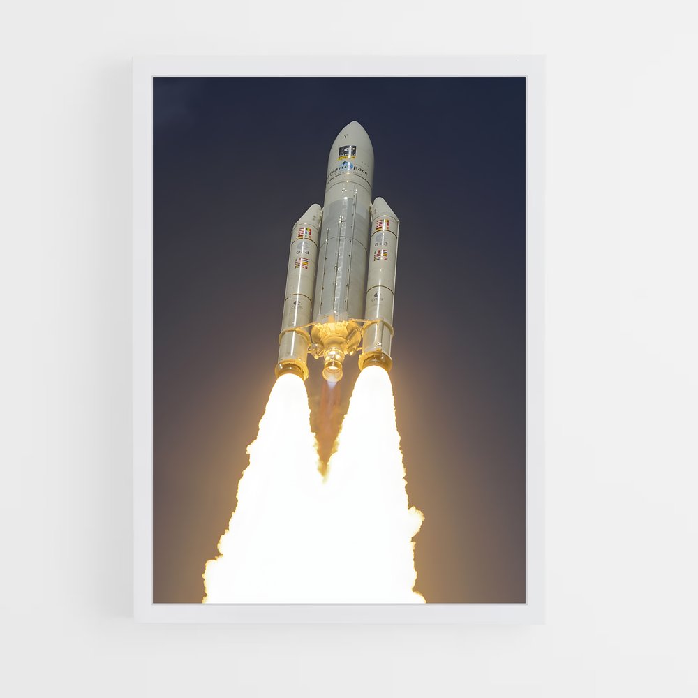 ap-ariane 5-5 cadre Blanc
