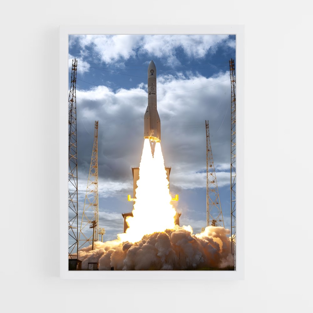 ap-ariane 6-3 cadre Blanc