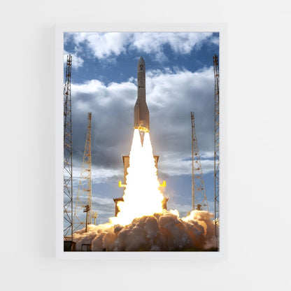ap-ariane 6-3 cadre Blanc