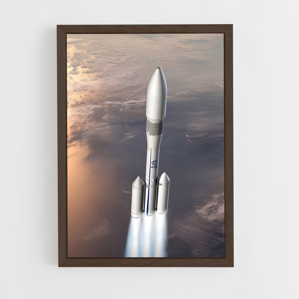 ap-ariane 6-4 cadre Bois foncé