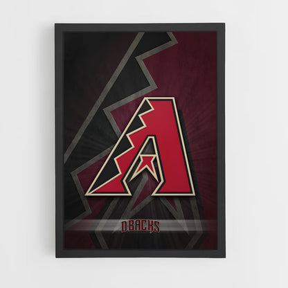 ap-arizona diamondbacks-3 cadre Noir