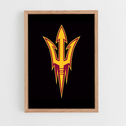 ap-arizona state sun devils-1 cadre Bois clair