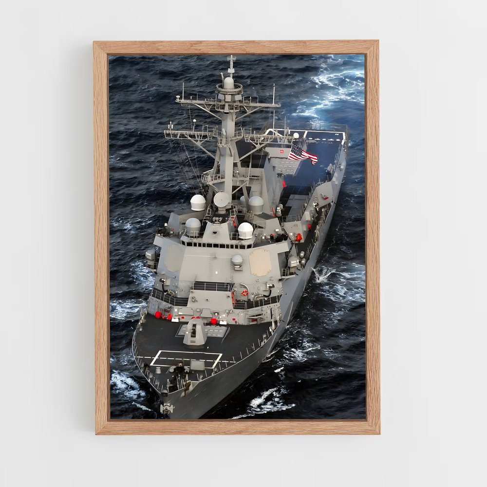 ap-arleigh burke class-2 cadre Bois clair
