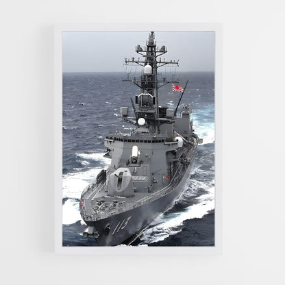 ap-arleigh burke class-3 cadre Blanc