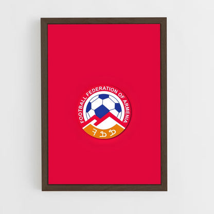 ap-armenia national football team-1 cadre Bois foncé