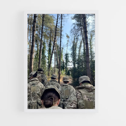 ap-army soldier-10 cadre Blanc