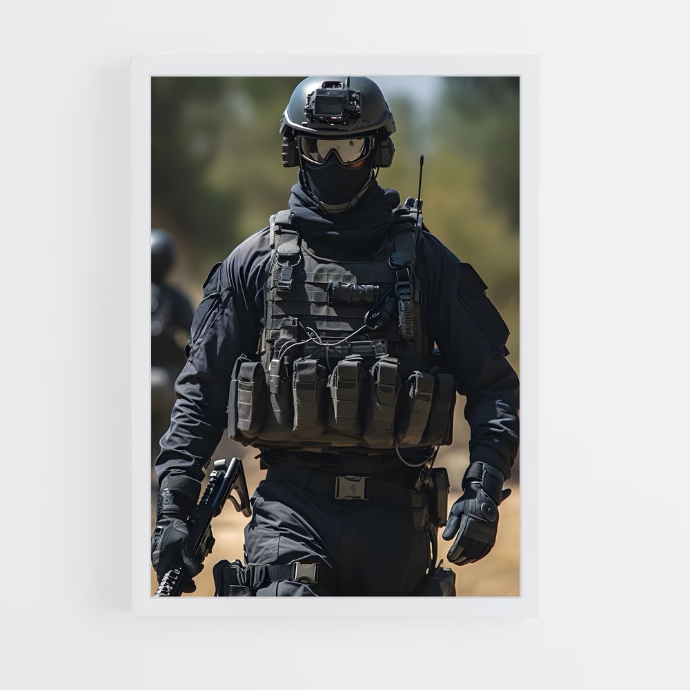 ap-army soldier-11 cadre Blanc
