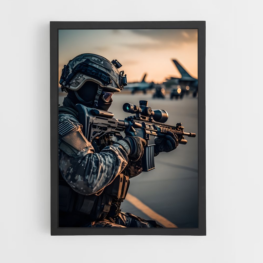 ap-army soldier-6 cadre Noir