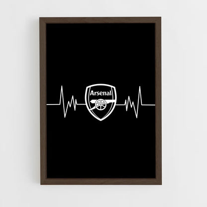 ap-arsenal fc-7 cadre Bois foncé