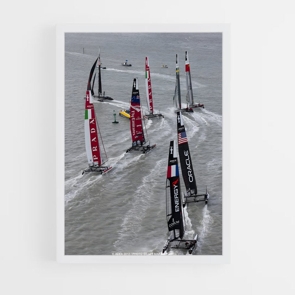 ap-artemis racing-2 cadre Blanc