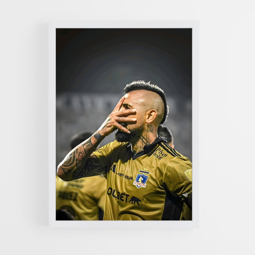 ap-arturo vidal-1 cadre Blanc
