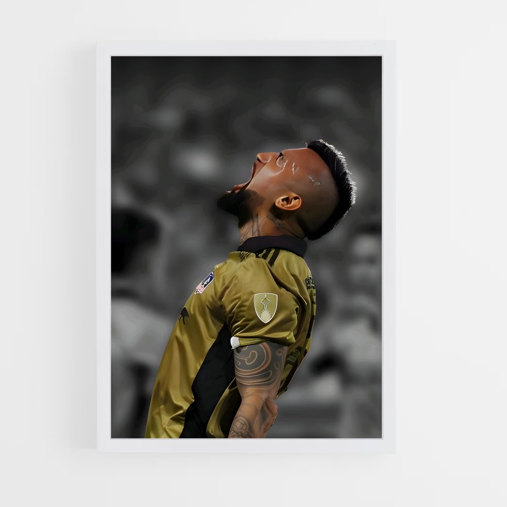 ap-arturo vidal-8 cadre Blanc